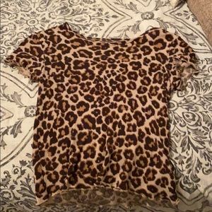 Cute cheetah top
